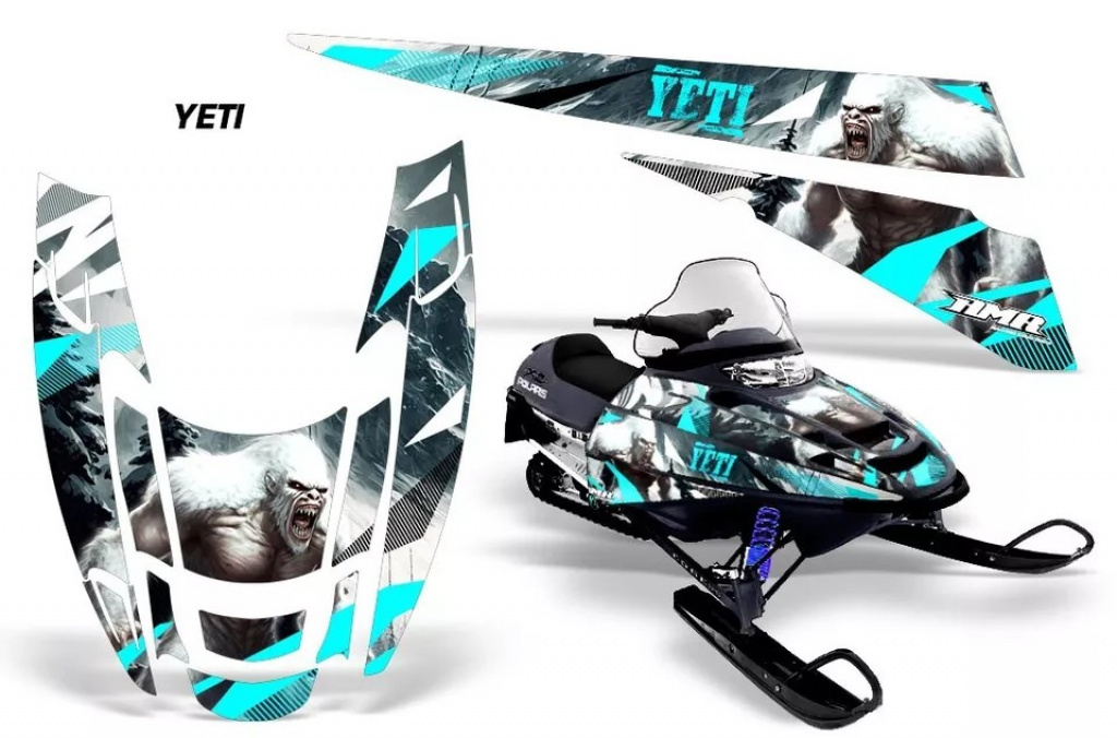 Yeti Teal Blau für Polaris Edge