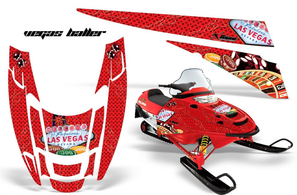 Vegas Baller Rot für Polaris Edge