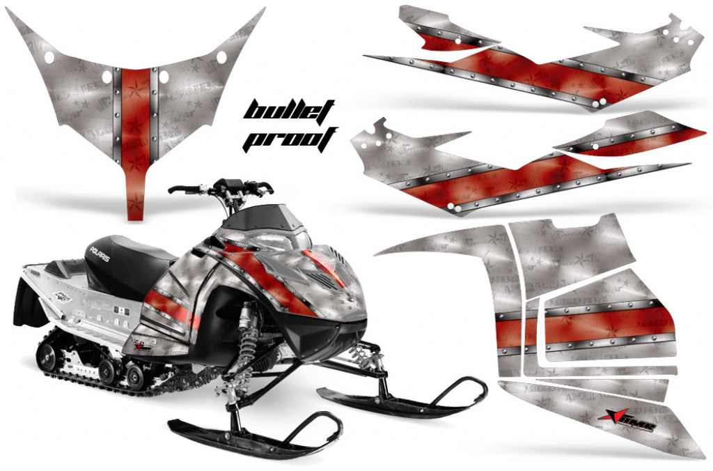 Bullet Proof Rot für Polaris IQ Race 600 05-18