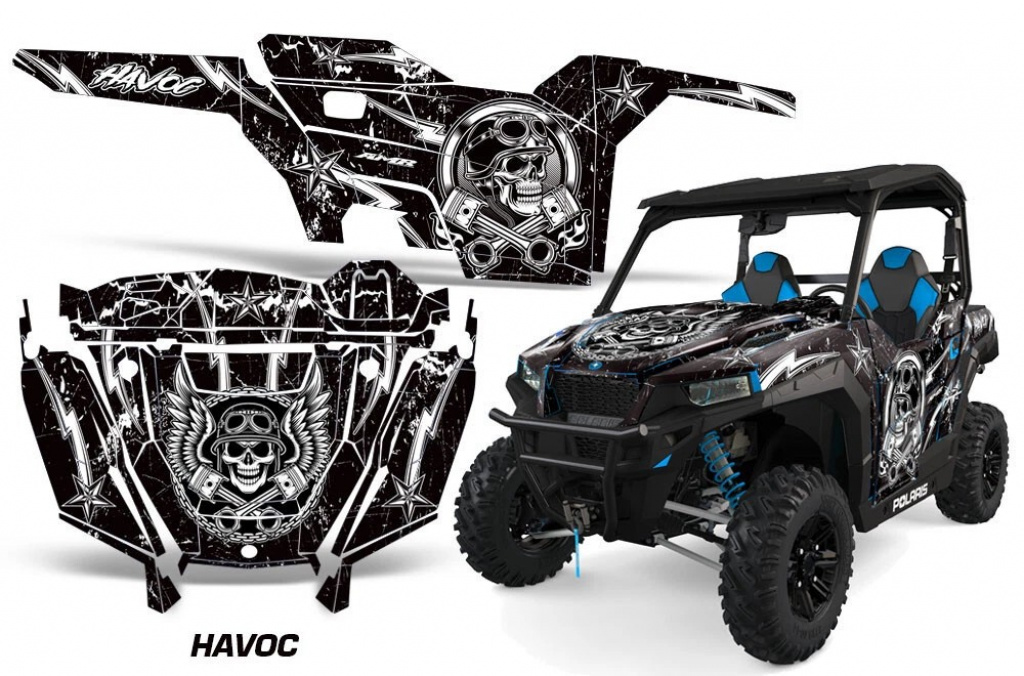 Havoc Weiß für Polaris General 2 Türer 2016+