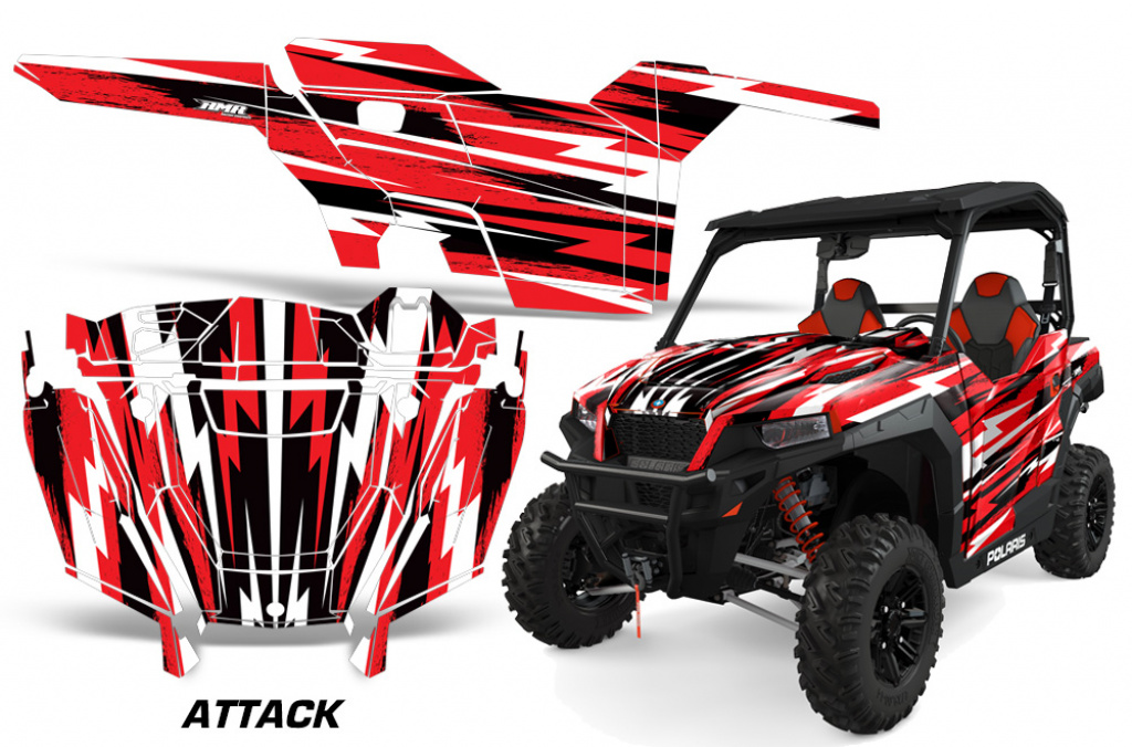 Attack Rot für Polaris General 2 Türer 2016+