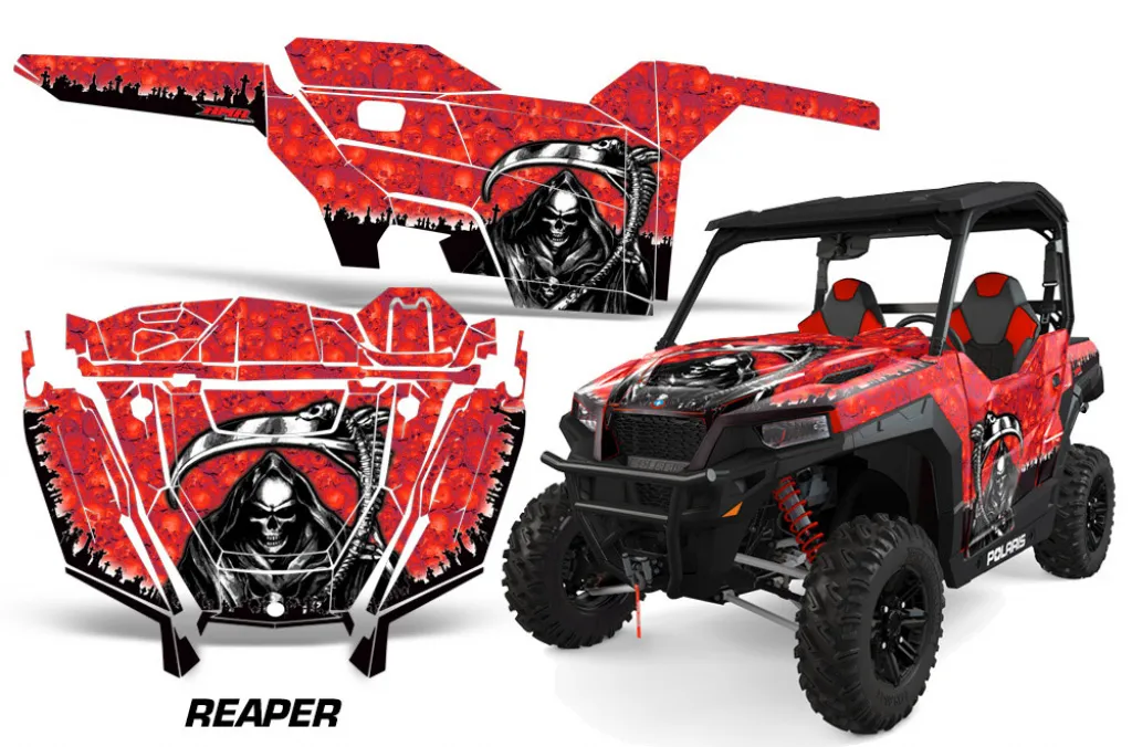 Reaper Red for Polaris General 2 Door 2016-2022