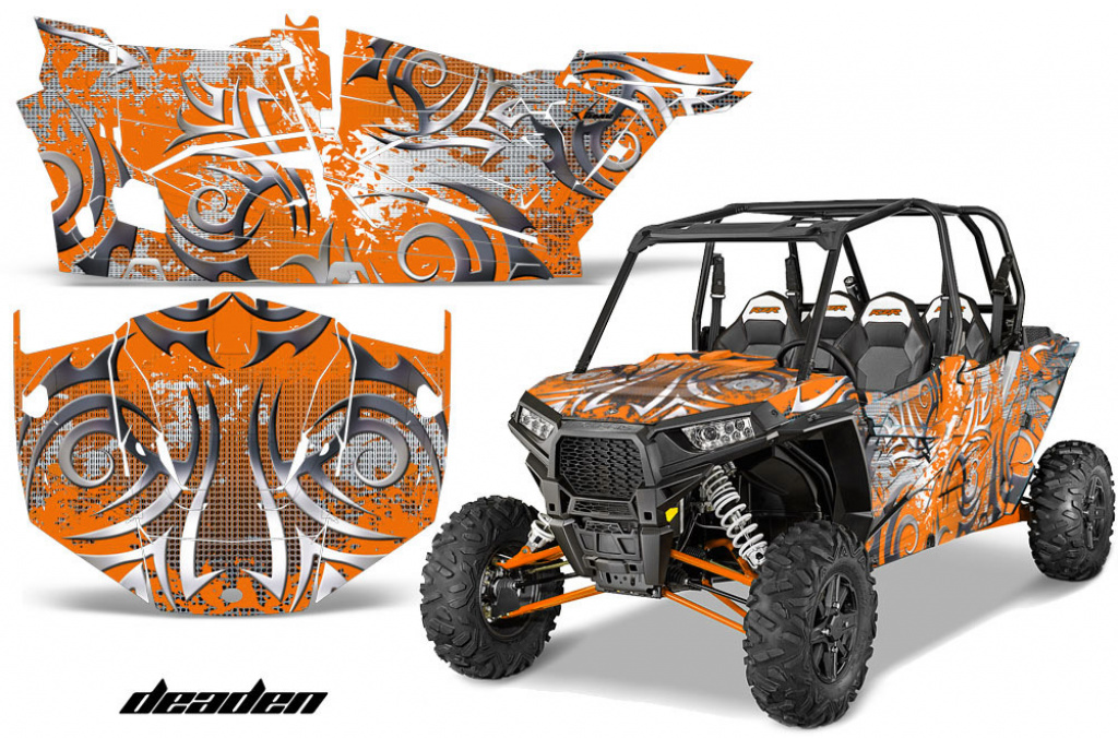 Deaden Orange für Polaris RZR 1000 XP 4 Türer 13-18