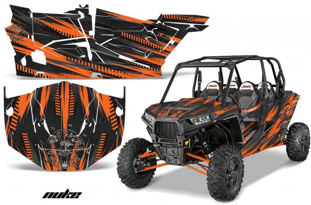 Nuke Orange für Polaris RZR 1000 XP 4 Türer 13-18