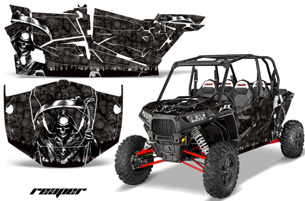 Reaper Schwarz für Polaris RZR 1000 XP 4 Türer 13-18