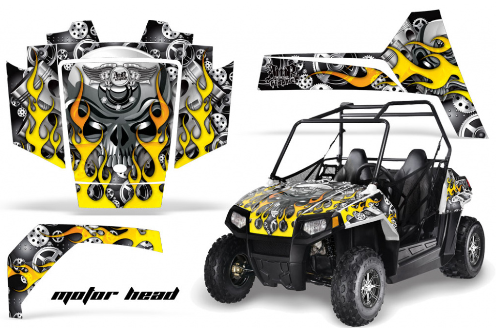 Motorhead Silber für Polaris RZR 170