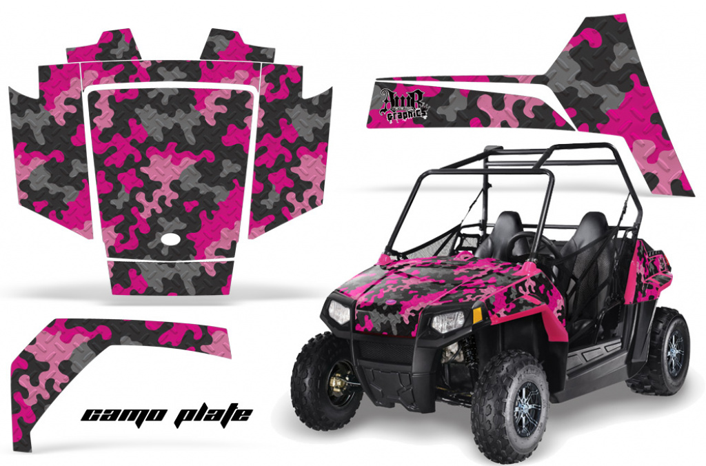 Camoplate Pink für Polaris RZR 170
