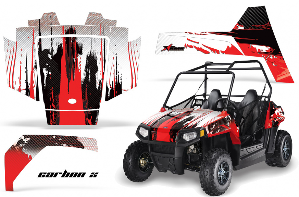 Carbon-X Rot für Polaris RZR 170
