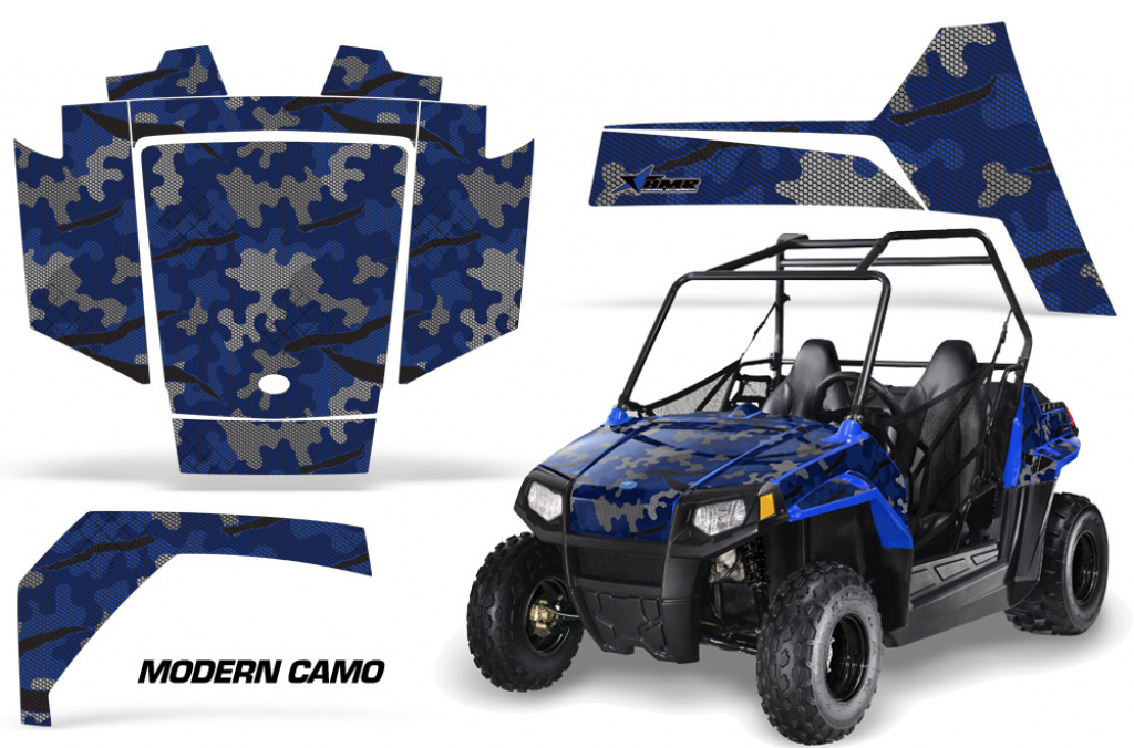 Modern Camo Blau für Polaris RZR 170