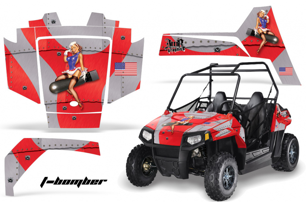 T-Bomber Rot für Polaris RZR 170