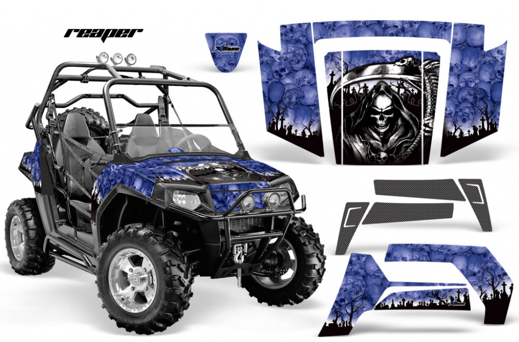 Reaper Blau für Polaris RZR 800/s 06-10