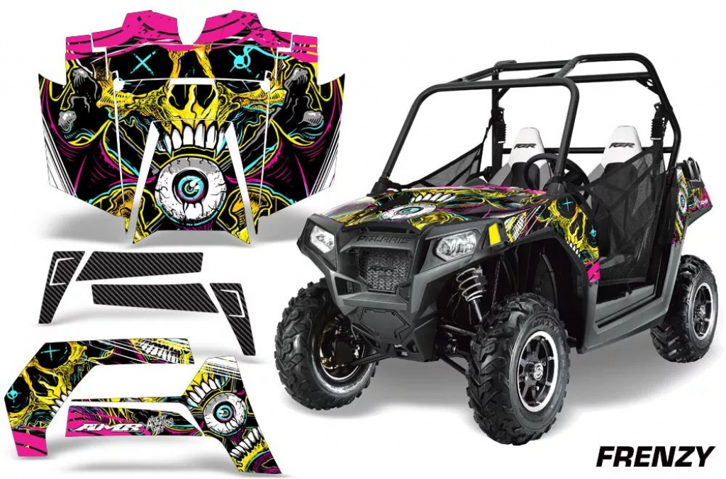 Frenzy Gelb für Polaris RZR 800/s 11-14