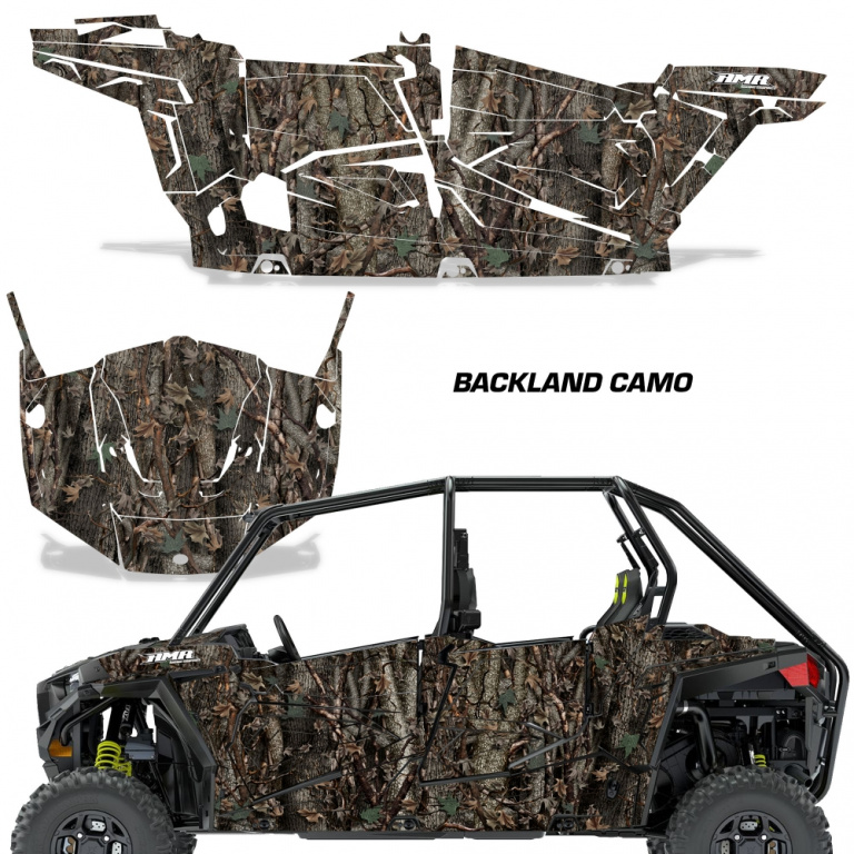 Backland Camo für Polaris RZR 900S/1000S 4 Türer 15-20