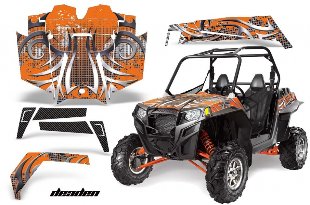 Deaden Orange für Polaris RZR 900XP 11-14