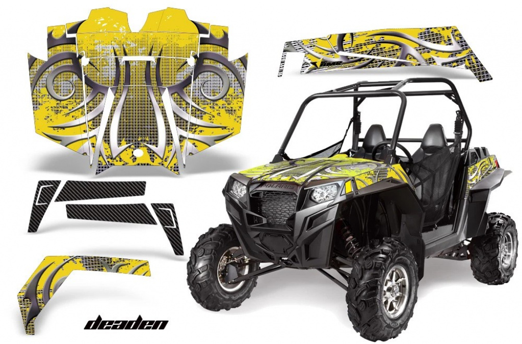 Deaden Gelb für Polaris RZR 900XP 11-14