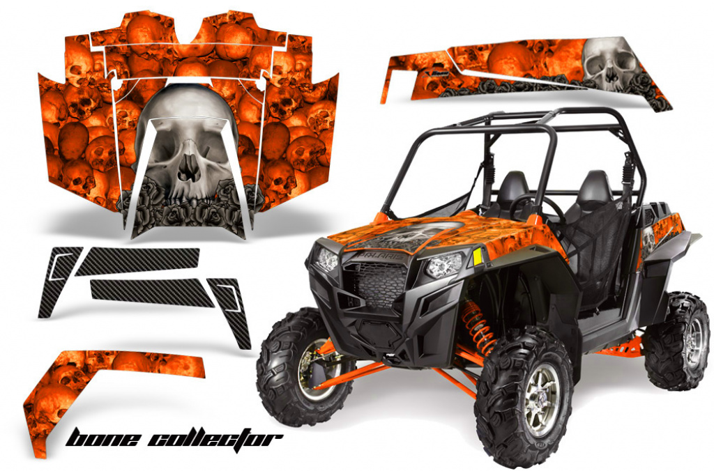 Bone Collector Orange für Polaris RZR 900XP 11-14