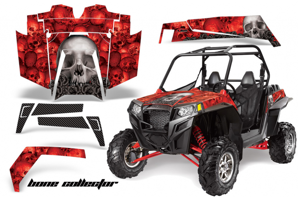 Bone Collector Rot für Polaris RZR 900XP 11-14