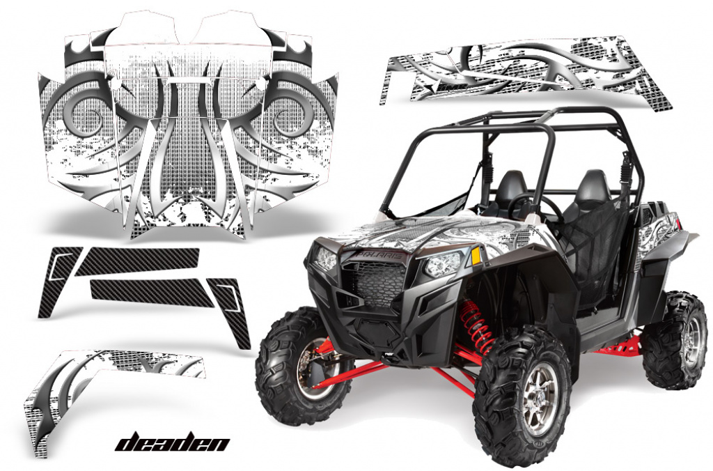 Deaden Weiß für Polaris RZR 900XP 11-14