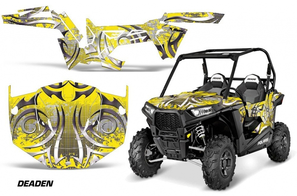 Deaden Gelb für Polaris RZR 900 Trail 15-20