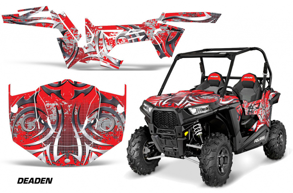 Deaden Rot für Polaris RZR 900 Trail 15-20