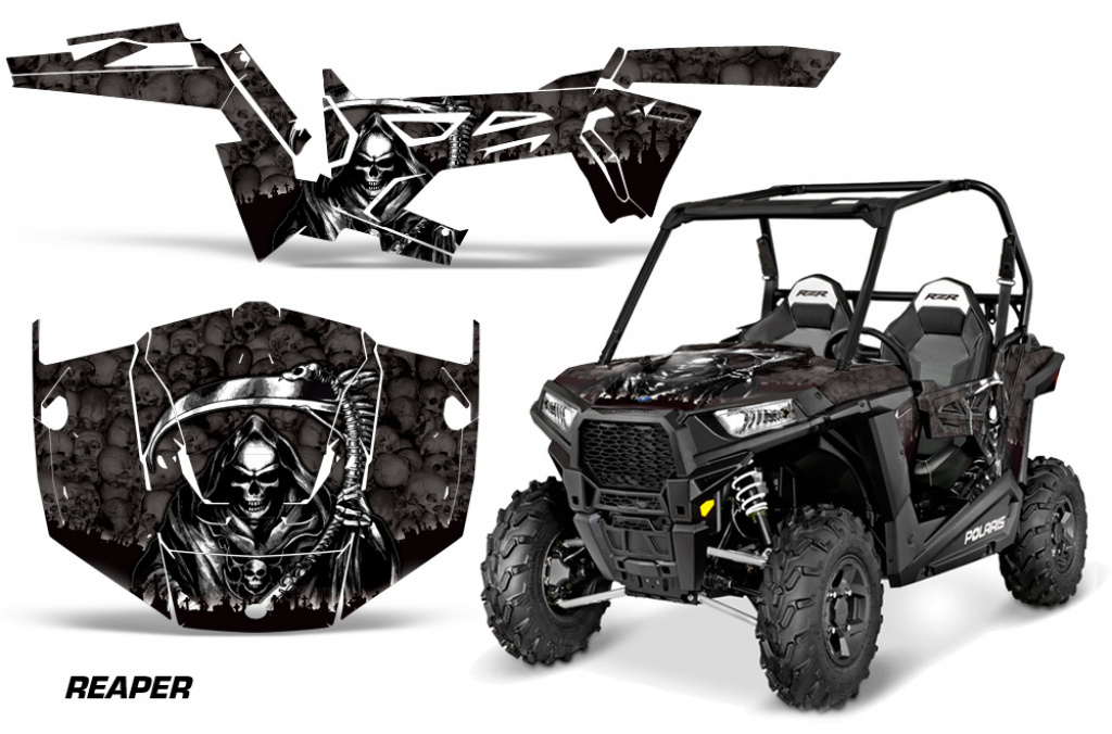Reaper Schwarz für Polaris RZR 900 Trail 15-20
