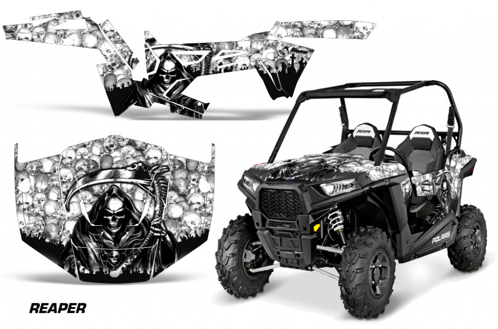Reaper Weiß für Polaris RZR 900 Trail 15-20
