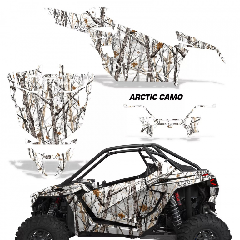 Arctic Camo für Polaris RZR Pro XP 2 Türer 20-24