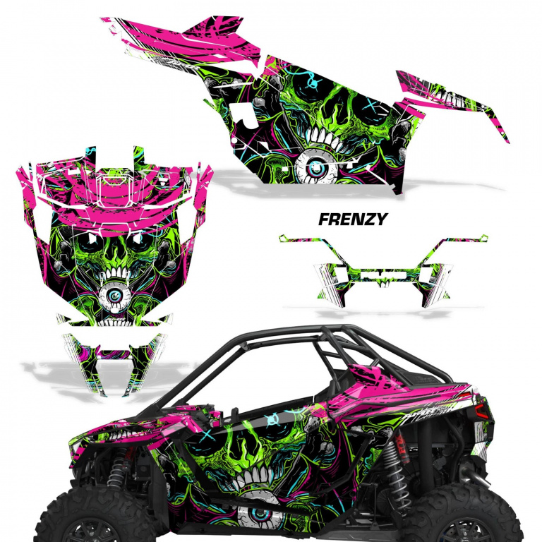 Frenzy Grün für Polaris RZR Pro XP 2 Türer 20-24
