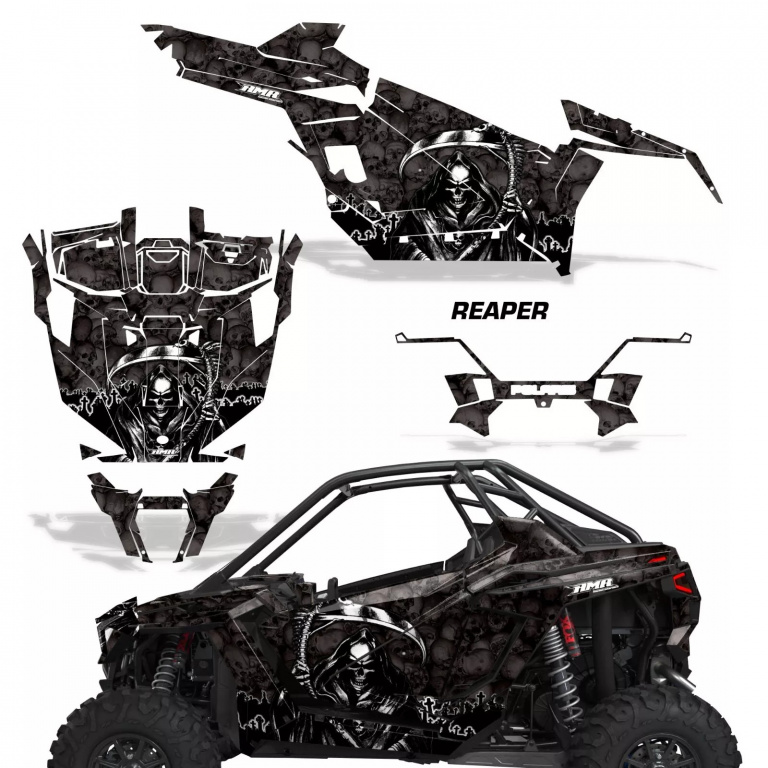 Reaper Schwarz für Polaris RZR Pro XP 2 Türer 20-24