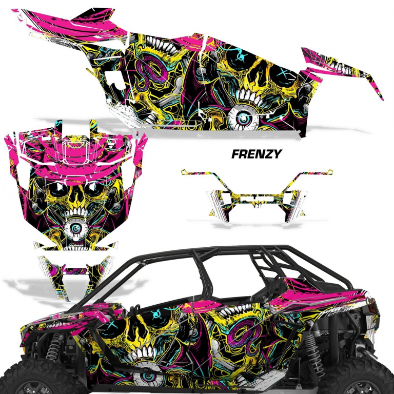 Frenzy Gelb für Polaris RZR Pro XP 4 Türer 20-24
