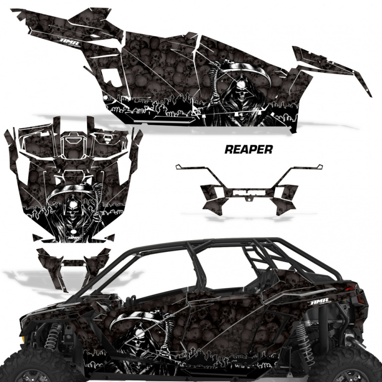 Reaper Schwarz für Polaris RZR Pro XP 4 Türer 20-24