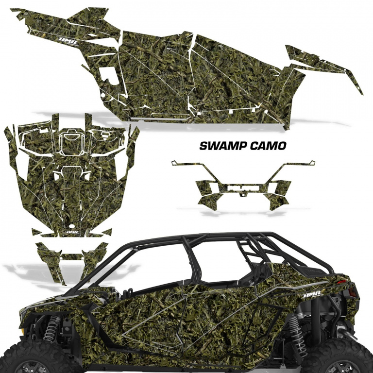 Swamp Camo für Polaris RZR Pro XP 4 Türer 20-24