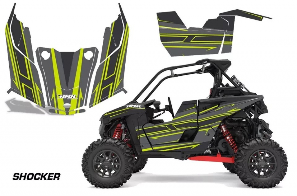 Shocker Lime Grün für Polaris RZR RS1