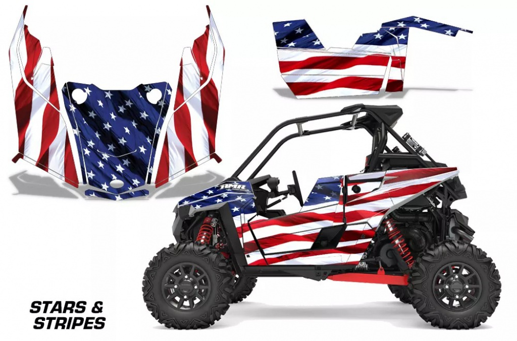 Stars and Stripes für Polaris RZR RS1