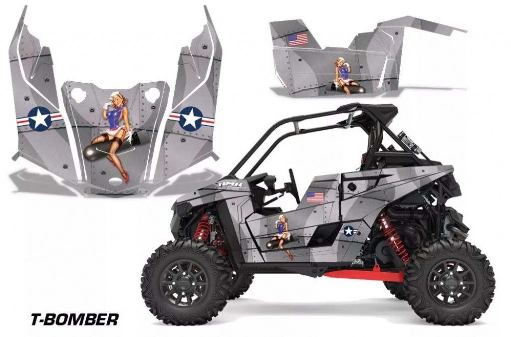 T-Bomber Silber für Polaris RZR RS1