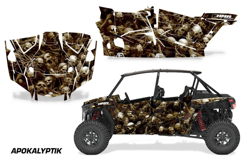 Apokalyptik Tan für Polaris RZR Turbo S 1000 4 Türer 19-23