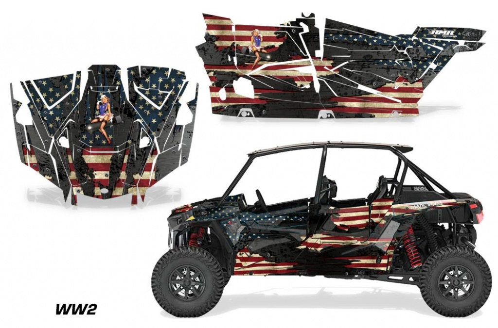 World War 2 für Polaris RZR XP EPS 1000 4 Türer 19-23
