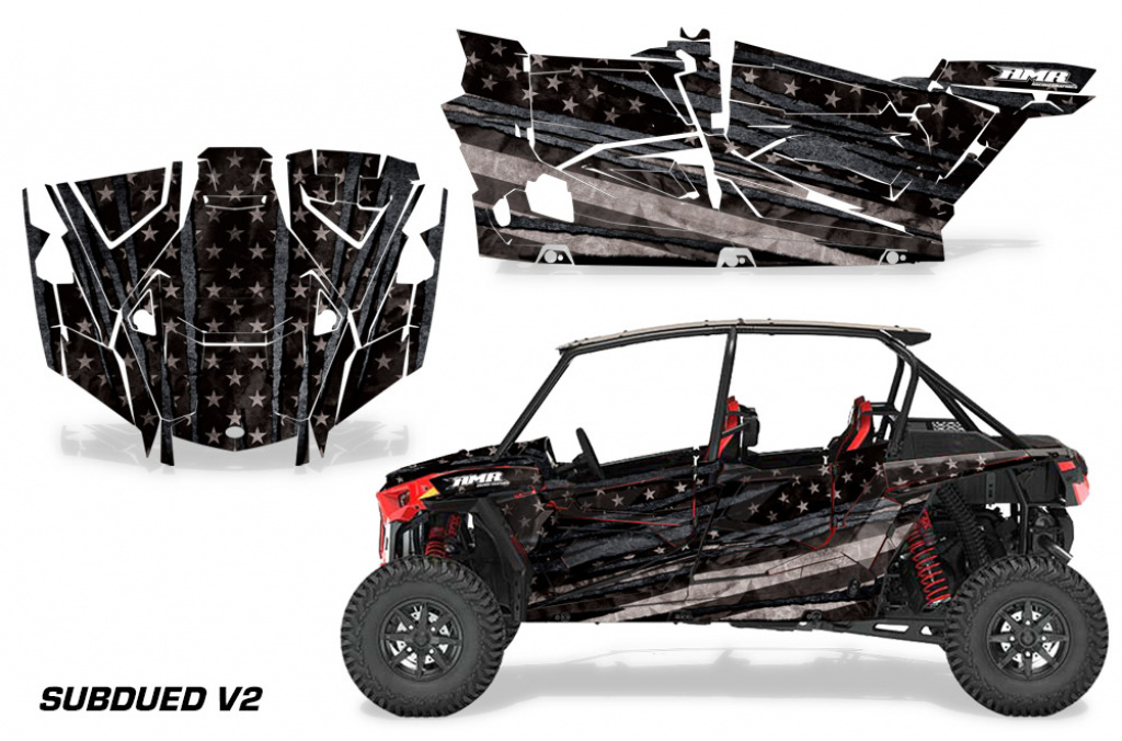Subdued-V2 für Polaris RZR XP EPS 1000 4 Türer 19-23