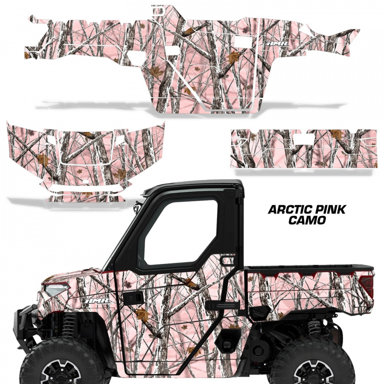 Arctic Pink Camo für Polaris Ranger 1000 XP 18-24