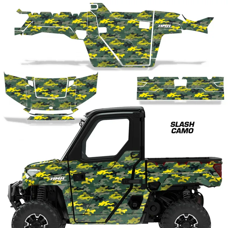 Slash Camo Yellow for Polaris Ranger 1000 XP 18-24