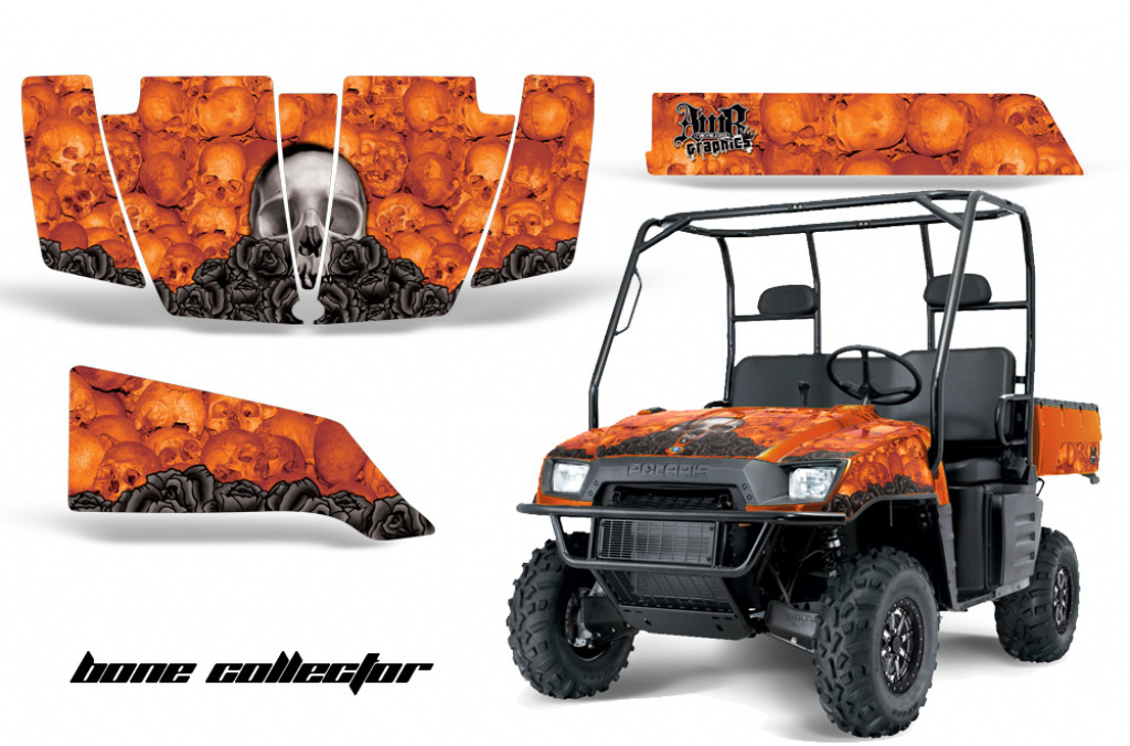 Bone Collector Orange für Polaris Ranger 500/700 XP 05-08
