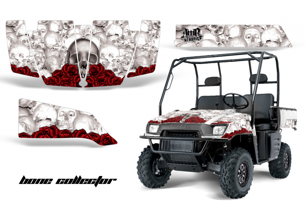 Bone Collector Weiß für Polaris Ranger 500/700 XP 05-08
