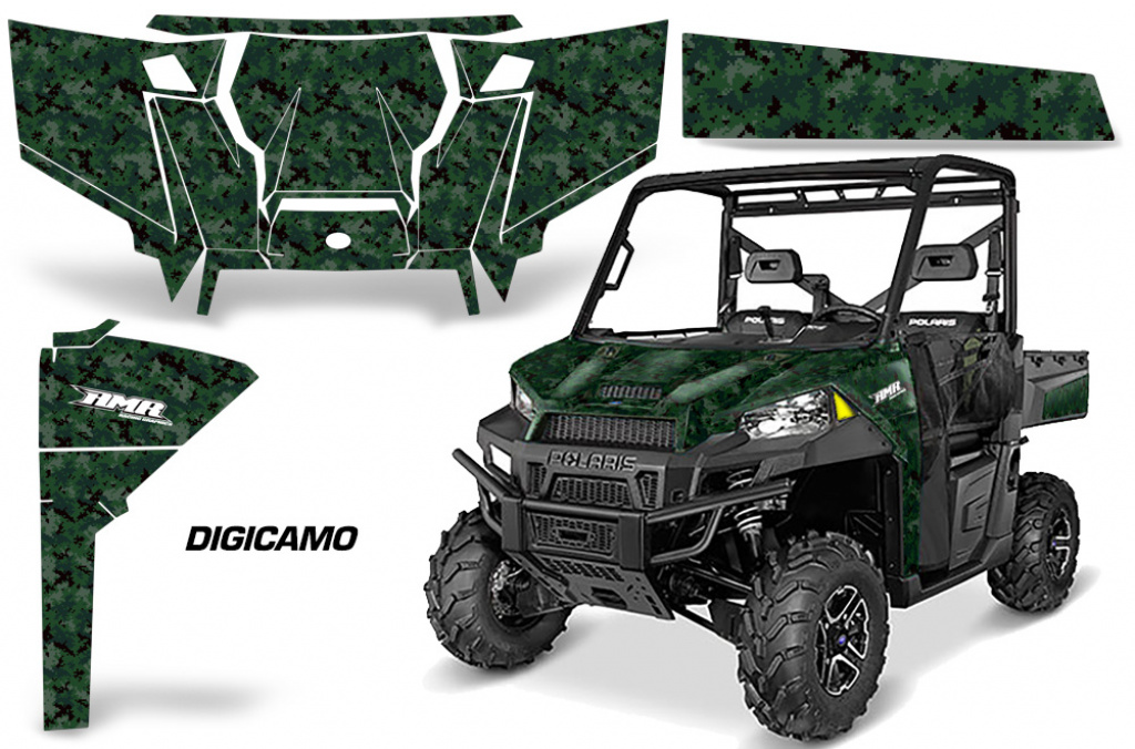 Digicamo Grün für Polaris Ranger 570/900/XP 2016