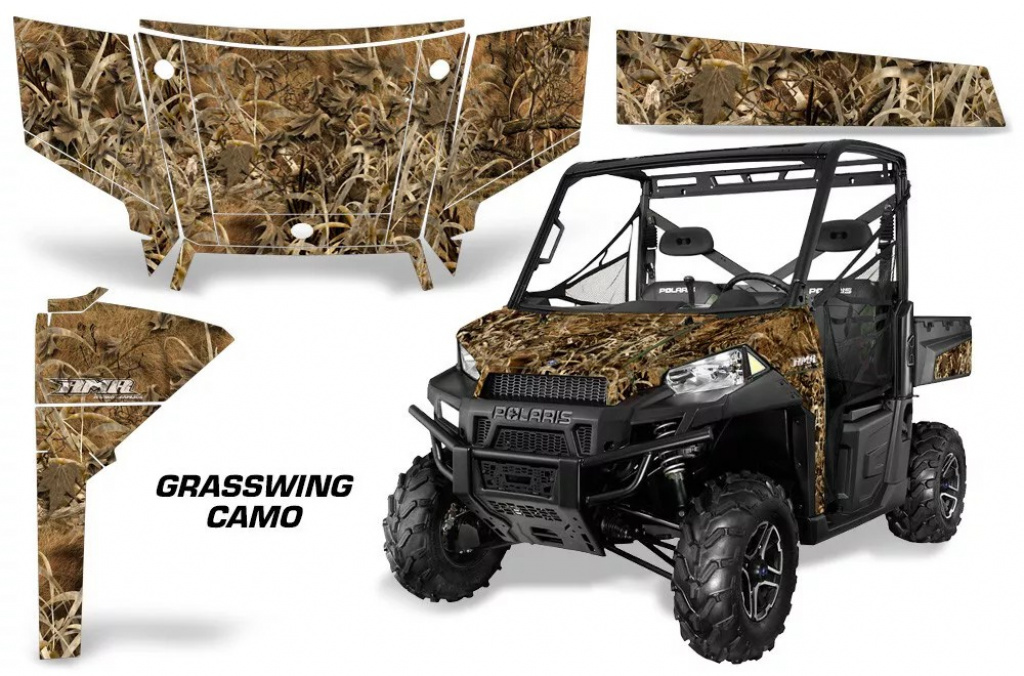Grasswing Camo für Polaris Ranger 900Crew/900XP 2017