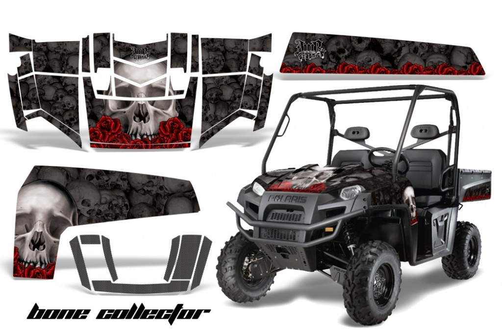 Bone Collector Schwarz für Polaris Ranger XP 2009