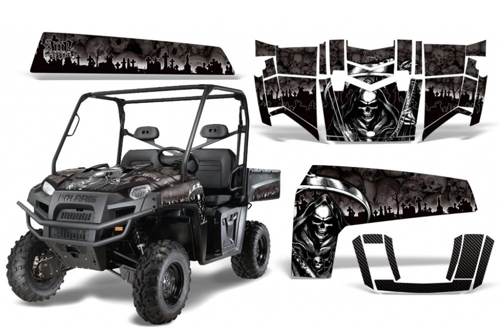 Reaper Schwarz für Polaris Ranger XP500-900D 10-14