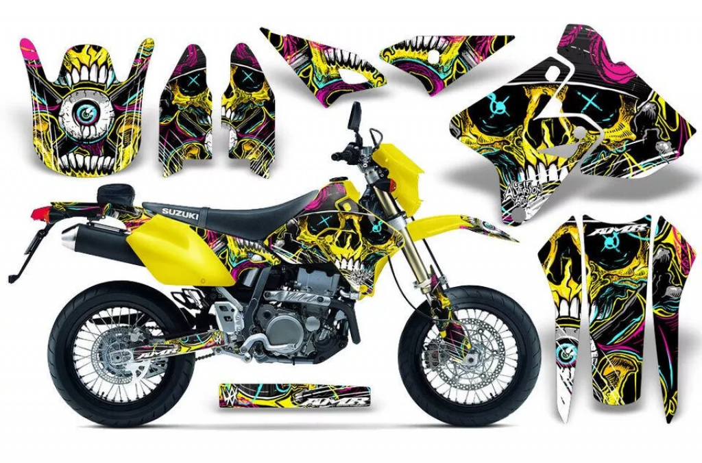 Frenzy Gelb ohne Nummernfeldern für Suzuki DRZ 400 S/SM 2000-2023