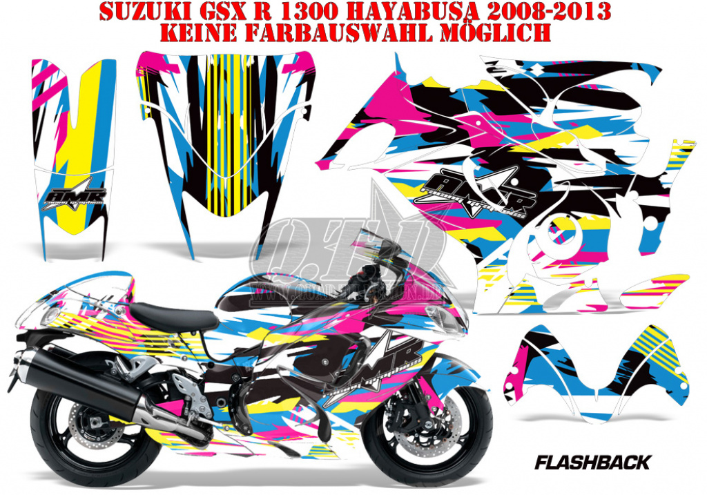 Flashback für Suzuki GSX R 1300 Hayabusa 2008-2018