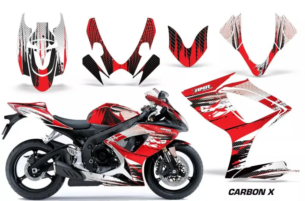 Carbon-X Rot Suzuki GSXR 600/750 2006-2007