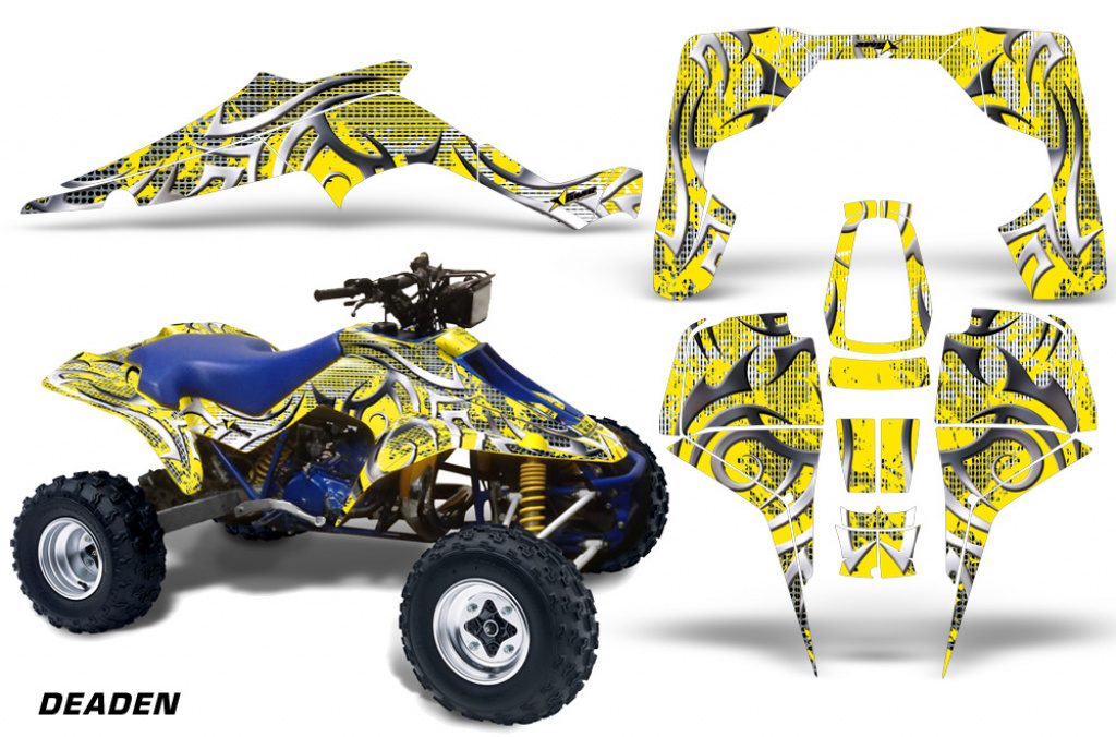 Deaden Gelb für Suzuki LT 500R Quadzilla 1987-1990